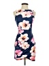 Depri Floral Blue Cocktail Dress Size S - photo 1