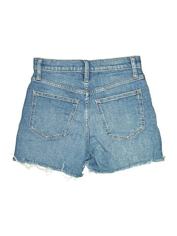 Madewell High-Rise Denim Shorts in Lavista Wash (view 2)