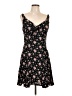 Mica Floral Black Casual Dress Size L - photo 1