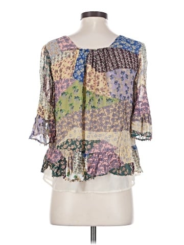 Floreat 3/4 Sleeve Blouse (view 2)