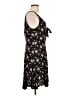 Mica Floral Black Casual Dress Size L - photo 4