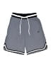 Nike 100% Polyester Gray Athletic Shorts Size S (kids) - photo 1