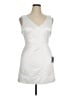 Lulus 100% Polyester White Cocktail Dress Size XL - photo 1