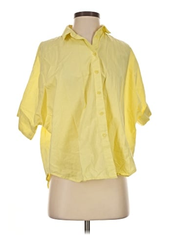 Monki Short Sleeve Blouse (view 1)