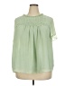 Torrid 100% Polyester Green 3/4 Sleeve Blouse Size 3X Plus (3) - photo 1