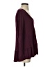 Eri + Ali Burgundy Long Sleeve Top Size XS - photo 4