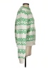 Topshop 100% Polyester Chevron-herringbone Green Pullover Sweater Size 4 - photo 4