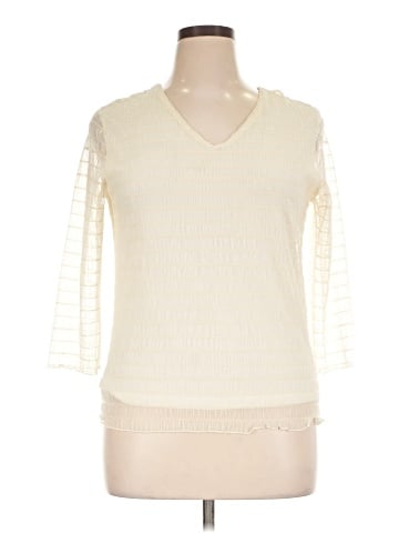 DressBarn 3/4 Sleeve Top (view 1)