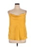 Forever 21 Plus 100% Polyester Yellow Sleeveless Top Size 0X - photo 1