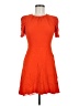 Whistles 100% Polyester Orange Casual Dress Size M - photo 1