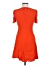 Whistles 100% Polyester Orange Casual Dress Size M - photo 2