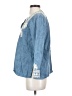 Zara Blue Long Sleeve Blouse Size S - photo 5