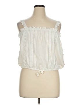 Celebrity Pink Sleeveless Blouse