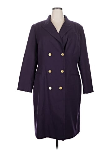 Harve Benard by Benard Holtzman Wool Coat (view 1)
