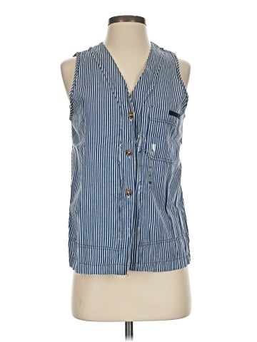 BKE Sleeveless Button-Down Shirt (view 1)