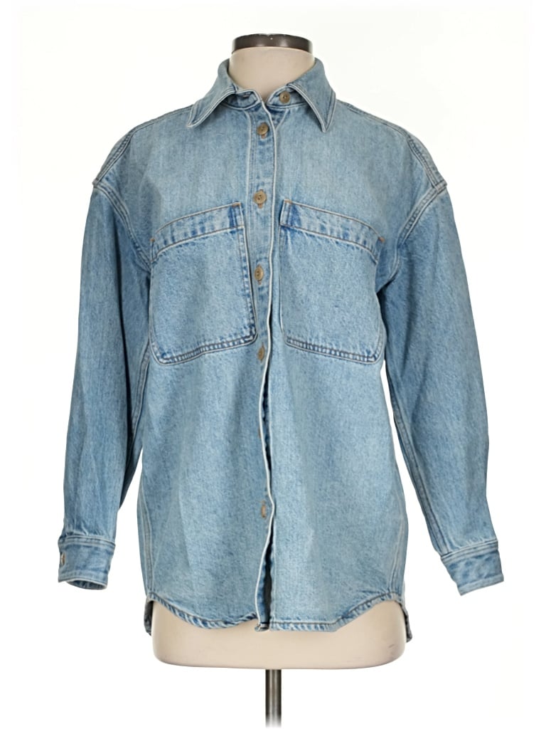 Pre-owned Madewell Denim Jacket In Blue