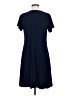 MSK Solid Blue Casual Dress Size M - photo 2
