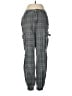 Almost Famous Plaid Gray Cargo Pants Size M - photo 1