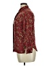 Classic Elements Paisley Burgundy Long Sleeve Blouse Size XL (estimated) - photo 5