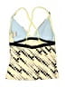 Nike Print Yellow Swimsuit Top Size 8 - photo 2