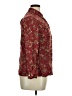 Classic Elements Paisley Burgundy Long Sleeve Blouse Size XL (estimated) - photo 4