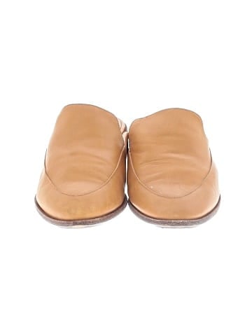 Madewell The Frances Loafer Mule in Leather (view 2)