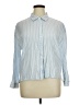 Levi's Stripes Blue Long Sleeve Button-Down Shirt Size XL - photo 1