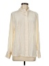 Worth New York Ivory Long Sleeve Blouse Size M - photo 1
