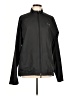 Puma 100% Polyester Solid Black Track Jacket Size L - photo 1