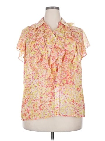 Jones New York Collection Short Sleeve Blouse (view 1)