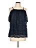Xhilaration Blue Sleeveless Blouse Size L - photo 1