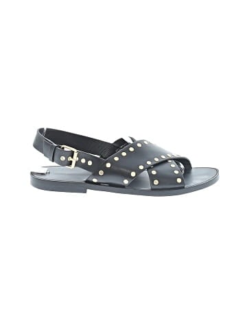 Madewell The Tuley Crossover Sandal in Leather (view 1)