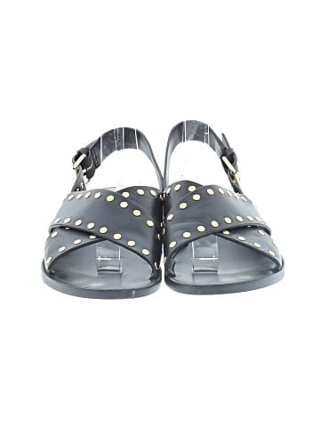 Madewell The Tuley Crossover Sandal in Leather (view 2)