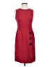 Talbots Solid Burgundy Casual Dress Size 2 - photo 1