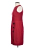 Talbots Solid Burgundy Casual Dress Size 2 - photo 5