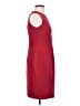 Talbots Solid Burgundy Casual Dress Size 2 - photo 4