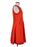 Merona Solid Orange Casual Dress Size M - photo 4