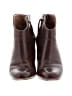 LUCCA LANE 100% Leather Brown Ankle Boots Size 7 1/2 - photo 2