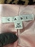 CAbi 100% Polyester Animal Print Brown Faux Fur Jacket Size M - photo 6
