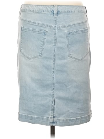 Style&Co Denim Skirt (view 2)