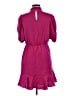 THML 100% Polyester Solid Purple Casual Dress Size M - photo 2