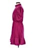 THML 100% Polyester Solid Purple Casual Dress Size M - photo 5