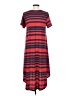 Lularoe Stripes Red Casual Dress Size S - photo 2