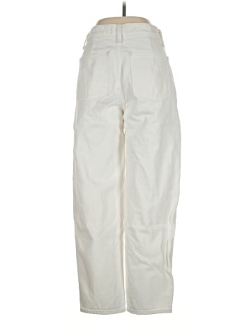 Madewell Balloon Jeans in Tile White: Button-Front Edition (view 2)