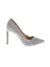 Nine West 100% Leather Gray Heels Size 10 - photo 1