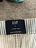 Gap 100% Cotton Chevron-herringbone Blue Shorts Size L - photo 3
