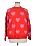 George Hearts Red Pullover Sweater Size XL - photo 1