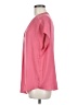 Maison d' Amelie 100% Polyester Pink Short Sleeve Blouse Size M - photo 5