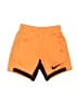 Nike 100% Polyester Color Block Orange Athletic Shorts Size 4 - photo 1