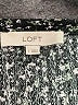 Ann Taylor LOFT Tweed Black Long Sleeve T-Shirt Size L - photo 7